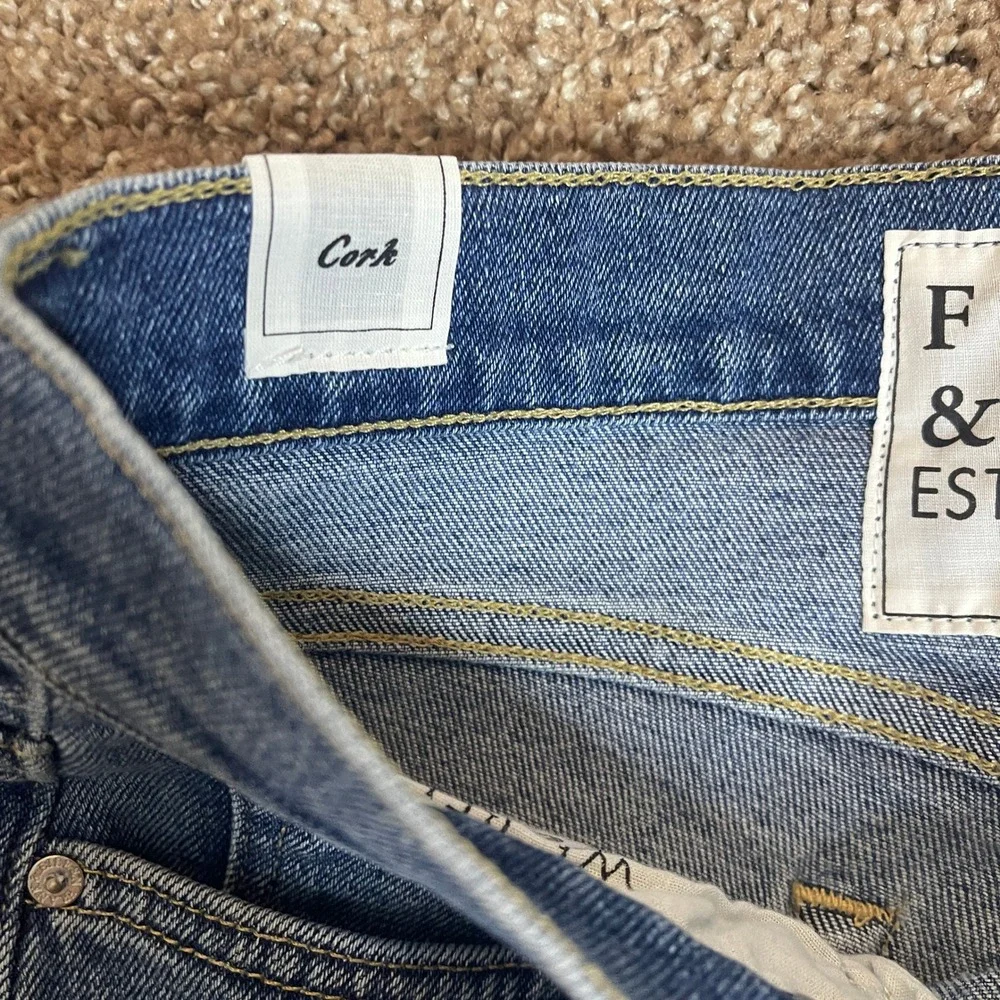 Frank & Eileen Women's Denim High Rise Crop Bootcut Jeans - Size 27‎